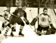 The Bruins defeated the Oakland Seals 9-0 on February 27, 1969.