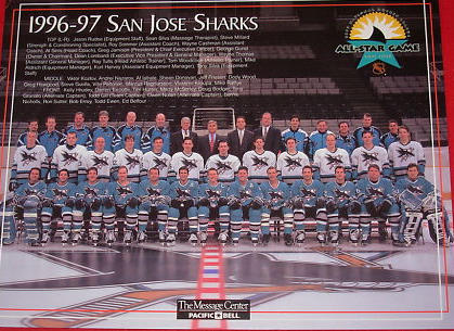 SJS Records - San Jose Sharks - Current Team Roster