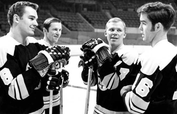 1969-70 Boston Bruins Derek Sanderson Jersey