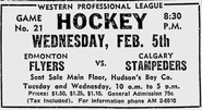 57-58WHLCalgaryGameAd.jpg (27 KB) Calgary