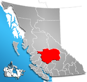 Cariboo Regional District, British Columbia Location