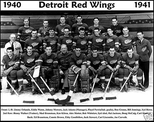Battle of the NHL's Cephalopods  Nhl hockey teams, Detroit red