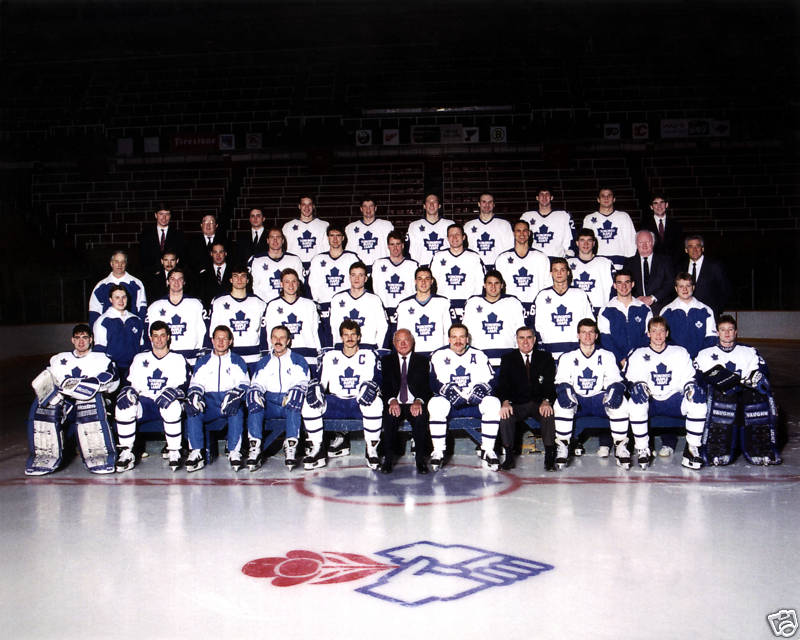 1990-91 Toronto Maple Leafs NHL Hockey Media Yearbook GUIDE