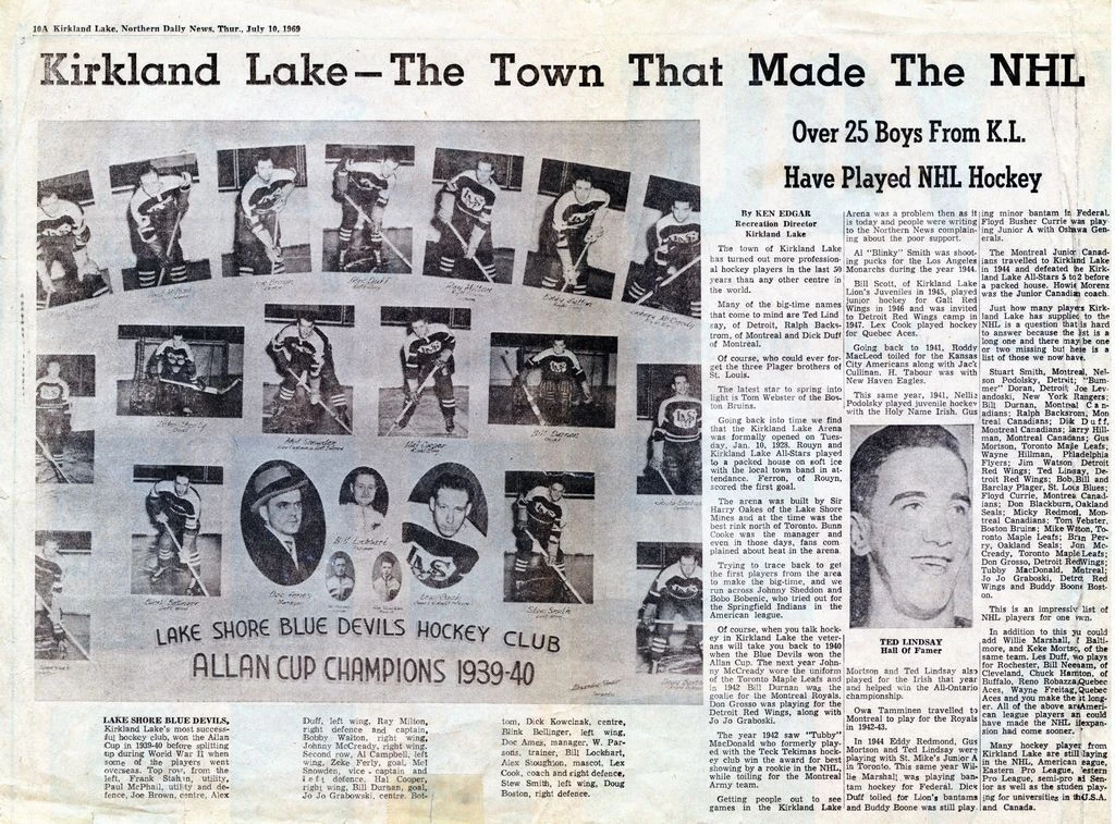 Small cities and villages wit many NHL players HFBoards NHL Message