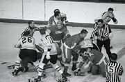 22Feb1968-Bruins Wings brawl