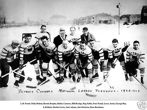 1928 29 Detroit Cougars season Ice Hockey Wiki Fandom