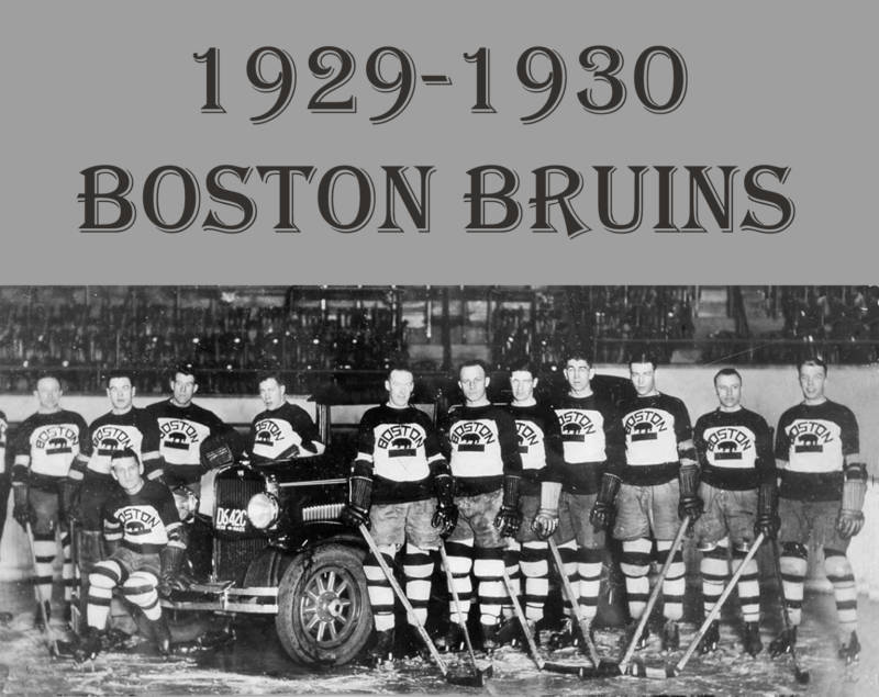  1929-30 APBA NHL Hockey Team Set (From 2O12