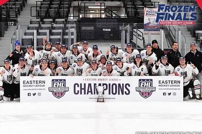 2019 EHL Premier champions New England Wolves (photo Dan Hicklin-Hickling Images)