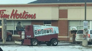 Zamboni at Tim Hortons