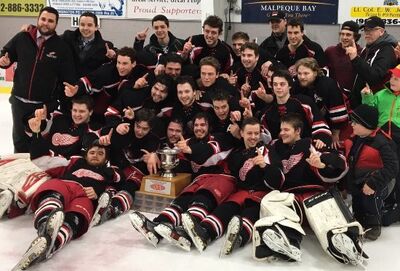 2017 IJHL champs Western Red Wings