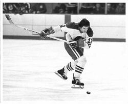 Norm Beaudin with the .