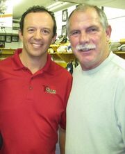 Terry Yake and Bruce Affleck in August 2011.
