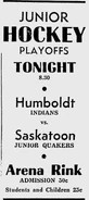 North Semi Final @ Saskatoon