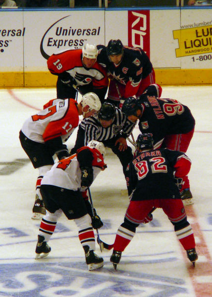 Wells Fargo Center, Ice Hockey Wiki