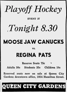 Playoff @ Regina