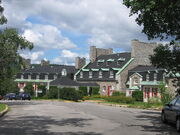 A view of Baie-Comeau Mansion.