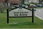 South Suburban Ice Arena sign