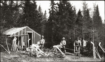 Micmac hockey stick makers 1890's