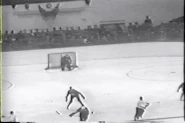 Pete Babando ties it up, Game 2 of the 1948 Semi-finals, March 27, 1948.