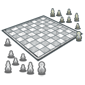 Snow Chess Toy Set