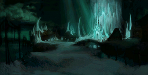 Frozen Easthaven as depicted in the chapter 6b intro slide.