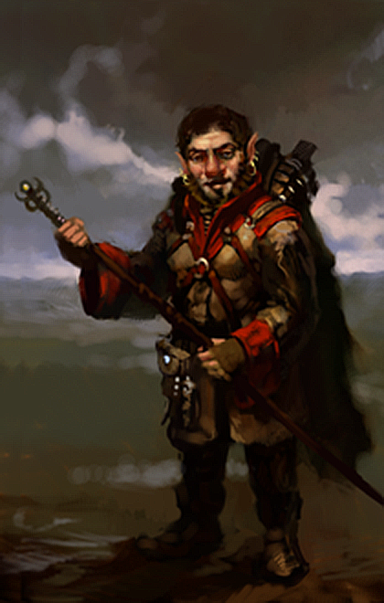 Gnome Male Mage Portrait GMW G