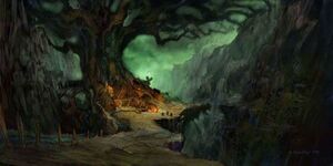 The Great Oak depicted in the Chapter 1 intro slide