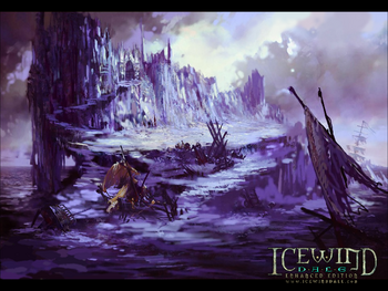 Official wallpaper showing the iceberg