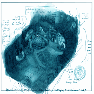 concept art depicting the ground floor