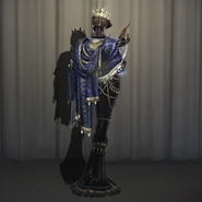 Basilissa In-Game Model Back View.