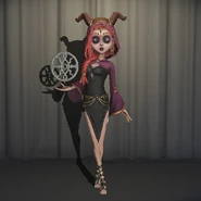 Priestess In-Game Model Front View