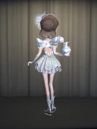Figure Skating In-Game Model Back View.