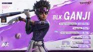 BLK.GANJI Original Announcement Poster (Twitter)
