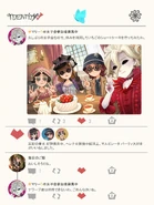 "How to spend in Golden Week varies from person to person! It's like taking a peek at everyone's holidays in the mansion with a little mutter! By the way, how do detectives spend their Golden Week holidays? Please let me know if you like!" (Twitter)