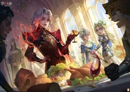 "The blade, tainted by the sinful rose's embrace, pointed towards a wrong direction…" - Season 34 Essence 2 Poster (Twitter)