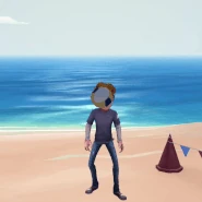 Playing with a Volleyball