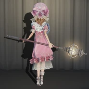 Eversleeping Girl In-Game Model Back View