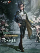 "What significance does the helmet he carries hold for him? What lies beneath his gentle and refined exterior?" - "Knight" Global Announcement Poster (Twitter)
