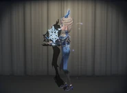 Frozen Butterfly In-Game Model Left View.