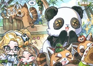 Dragon Boat Festival 2025 Panda Artwork (Weibo)