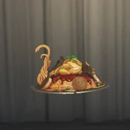 Front View of the Dish