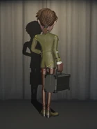 Casual Yellow In-Game Model Back View