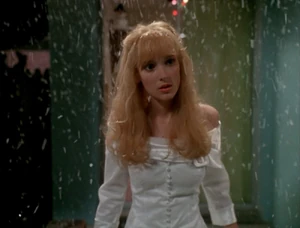 Kim Boggs from Edward Scissorhands, who this costume is based on