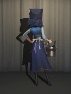 Hedonistic Witch In-Game Model Back View.