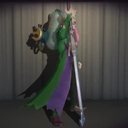 Mister Vase In-Game Model Right-Side View