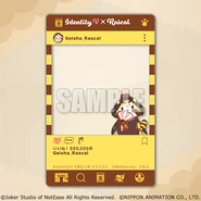 Rascal SNS Clear Card Rascal ver Merchandise (Collection Rakuten)