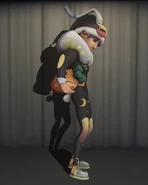 Sleeping Mr. Bunny In-Game Model Right View