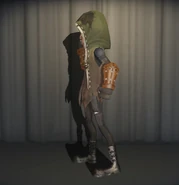 Mercenary Old Worn Clothes In-Game Model Left View