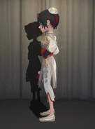 Dormant Koi In-Game Model Left-Side View.