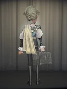 Hamlet In-Game Model Back View